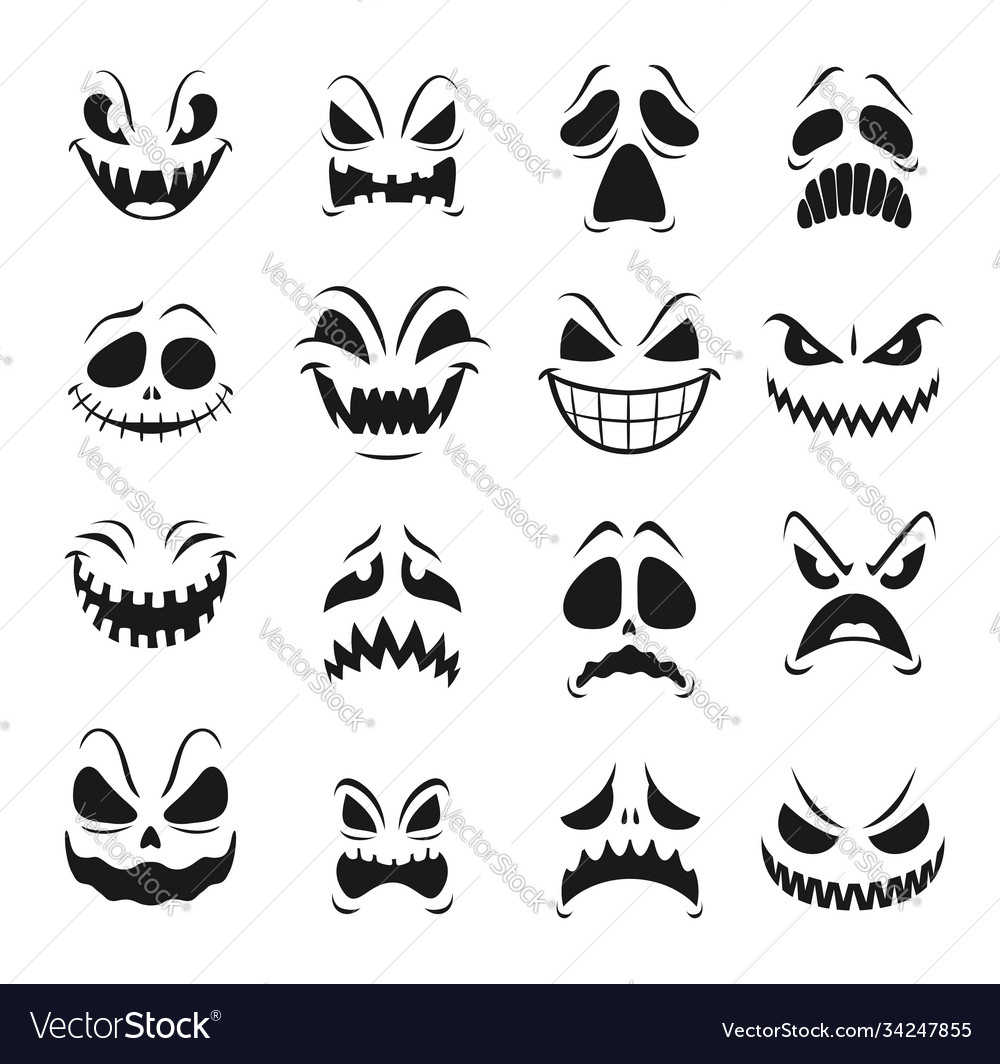 Face, halloween, scary, smiley icon - Free download