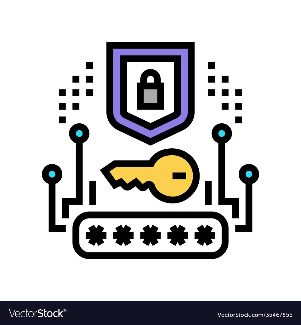 Security system color icon
