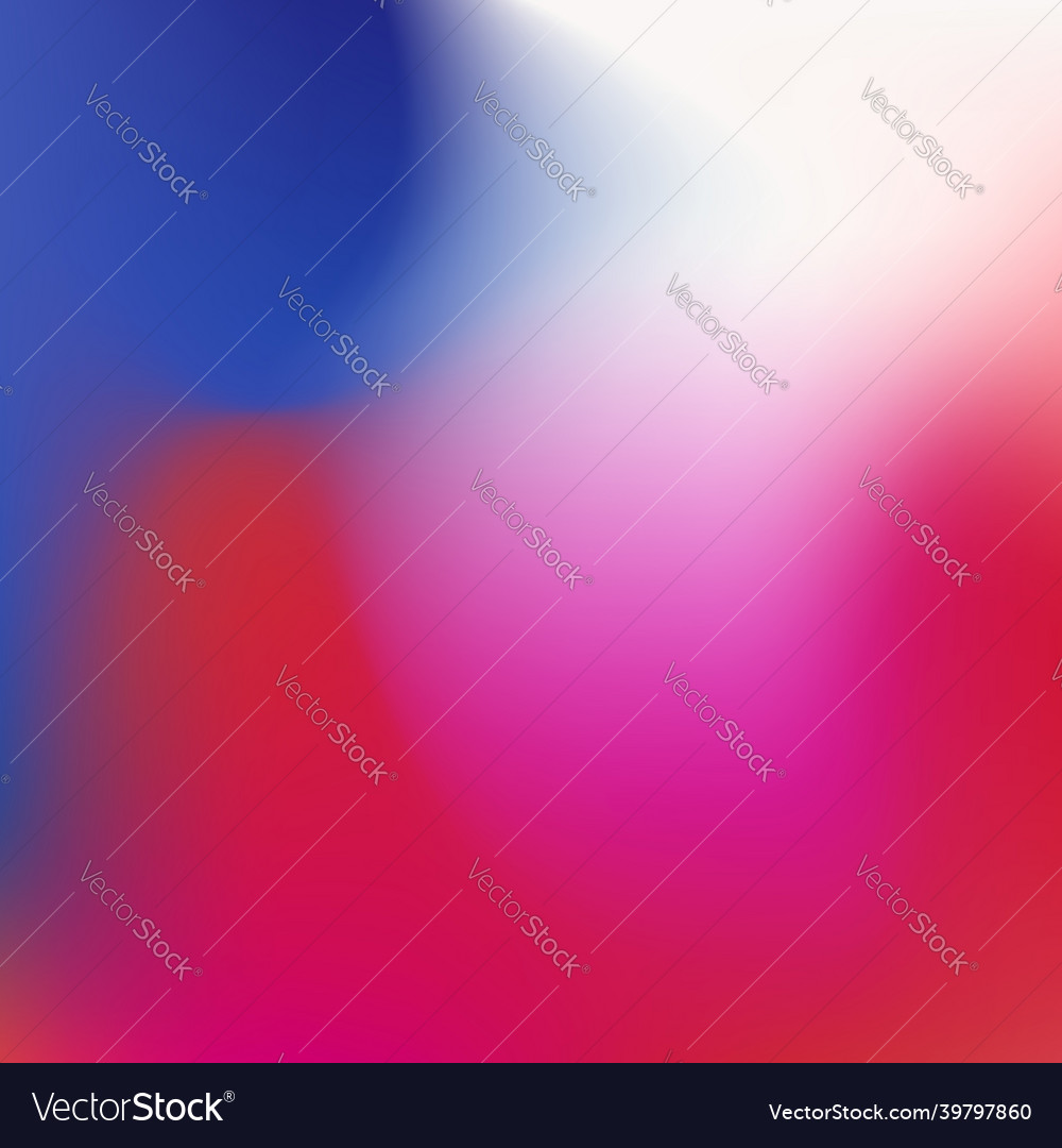 Blurred gradient with colorful waves for mobile vector image Blurred gradient with colorful waves for mobile