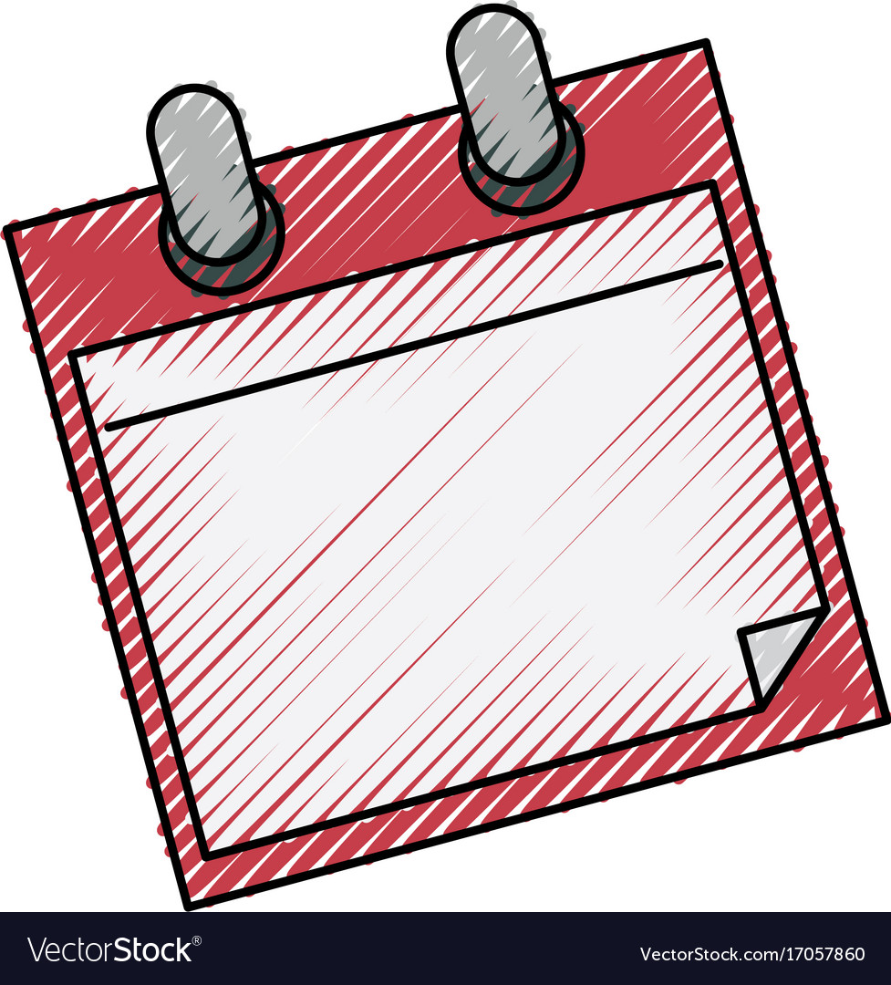 Empty notes isolated
