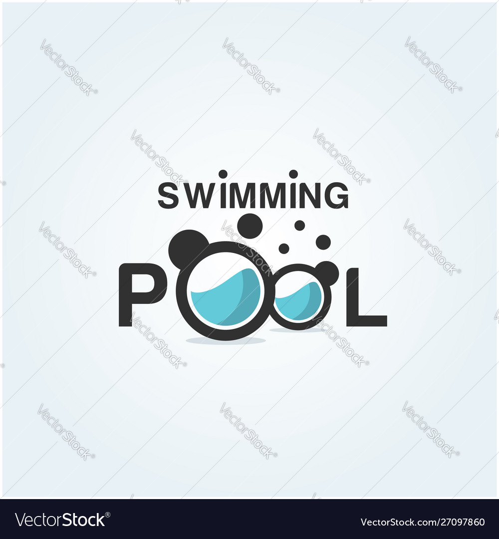 Modern Swimming Pool Logo
