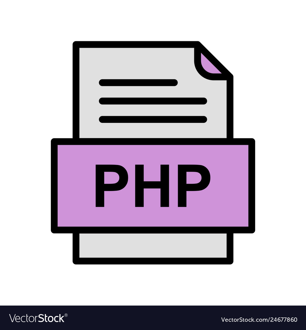 Php file document icon