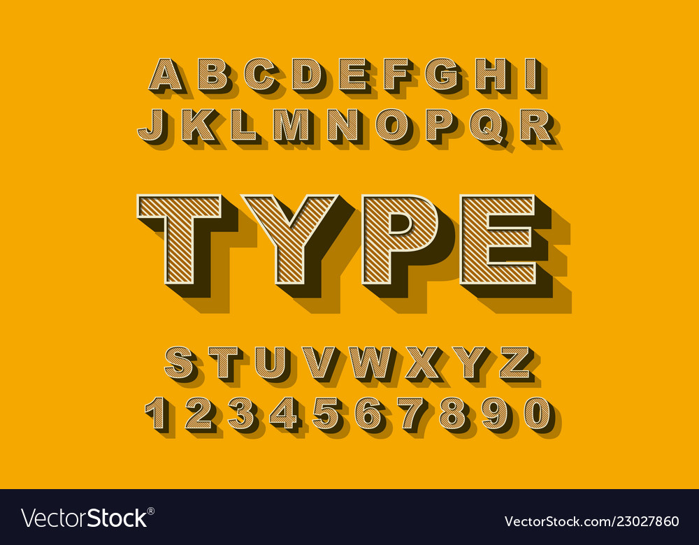 Retro 80s Bold Font - Vintage Style