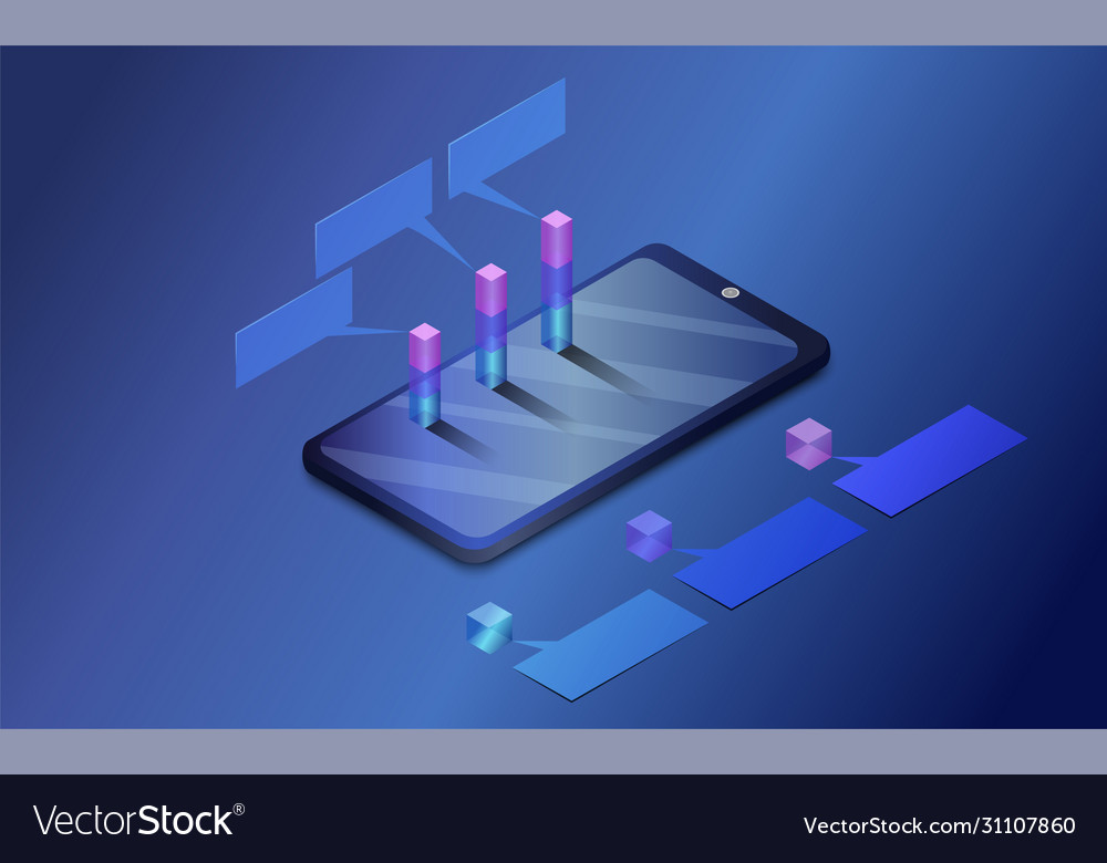 Smart phone and graph analysis statistic