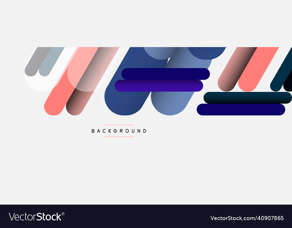 Abstract background round shapes lines