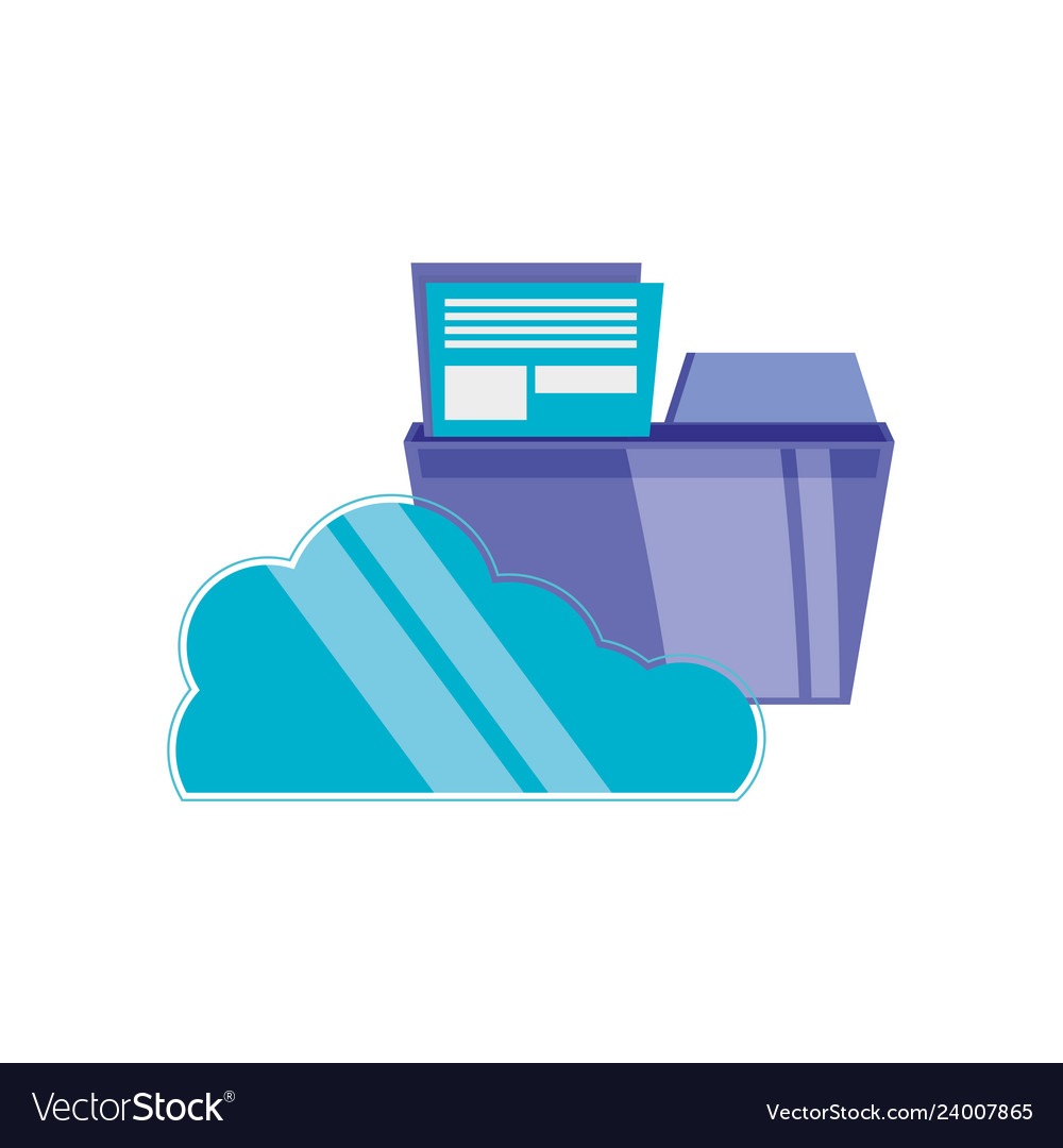 Cloud computing with folder and document