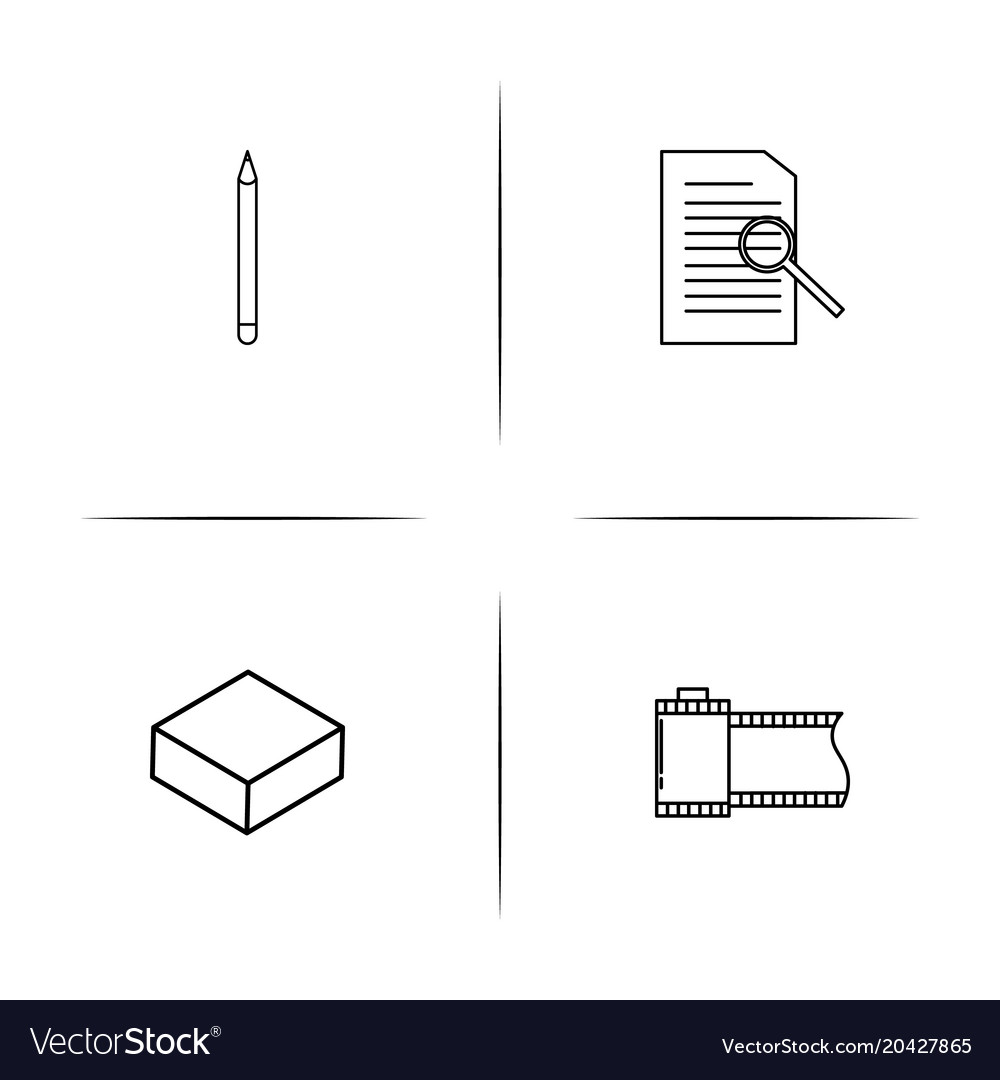 Creative process and design simple linear icon