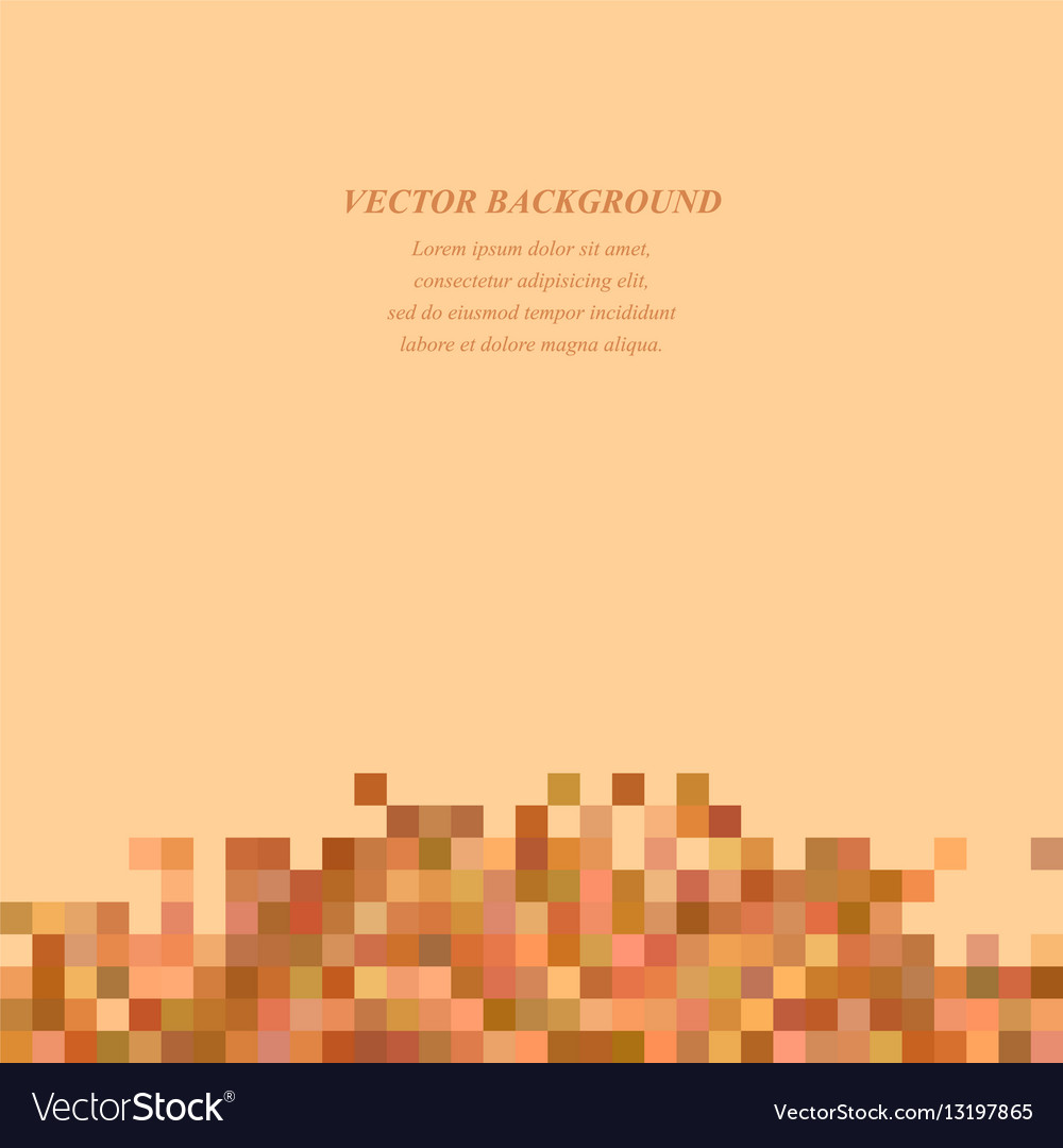 Tiled square mosaic background design template