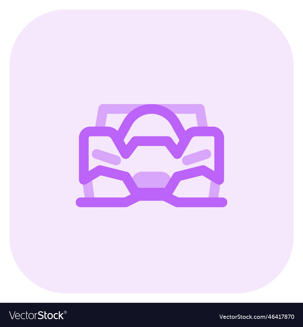 An attractive open roof vehicle Royalty Free Vector Image