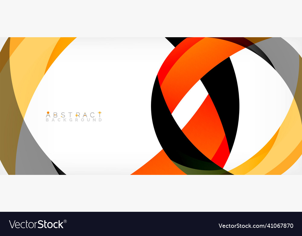 Geometric abstract background circle created