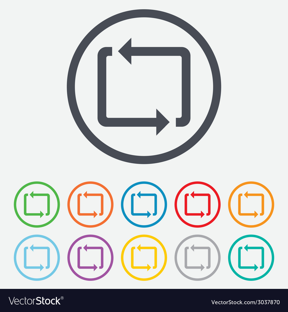 Loop Refresh Icon - Cycle Symbol