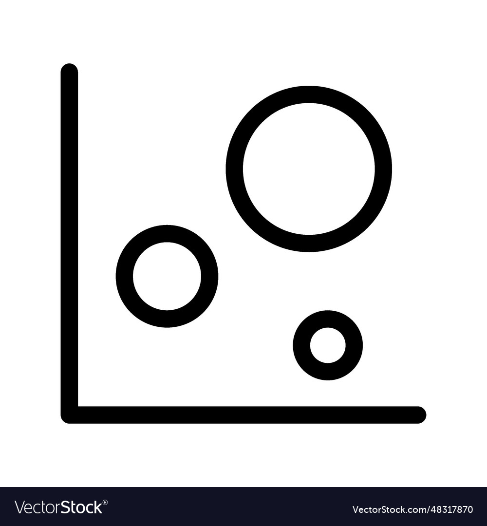 Scatter plot icon