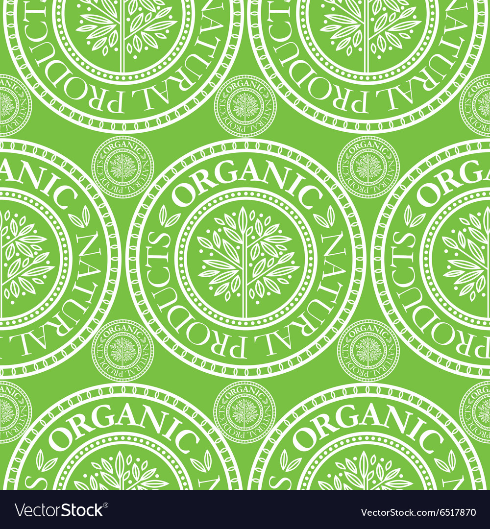 Seamless tree pattern 020