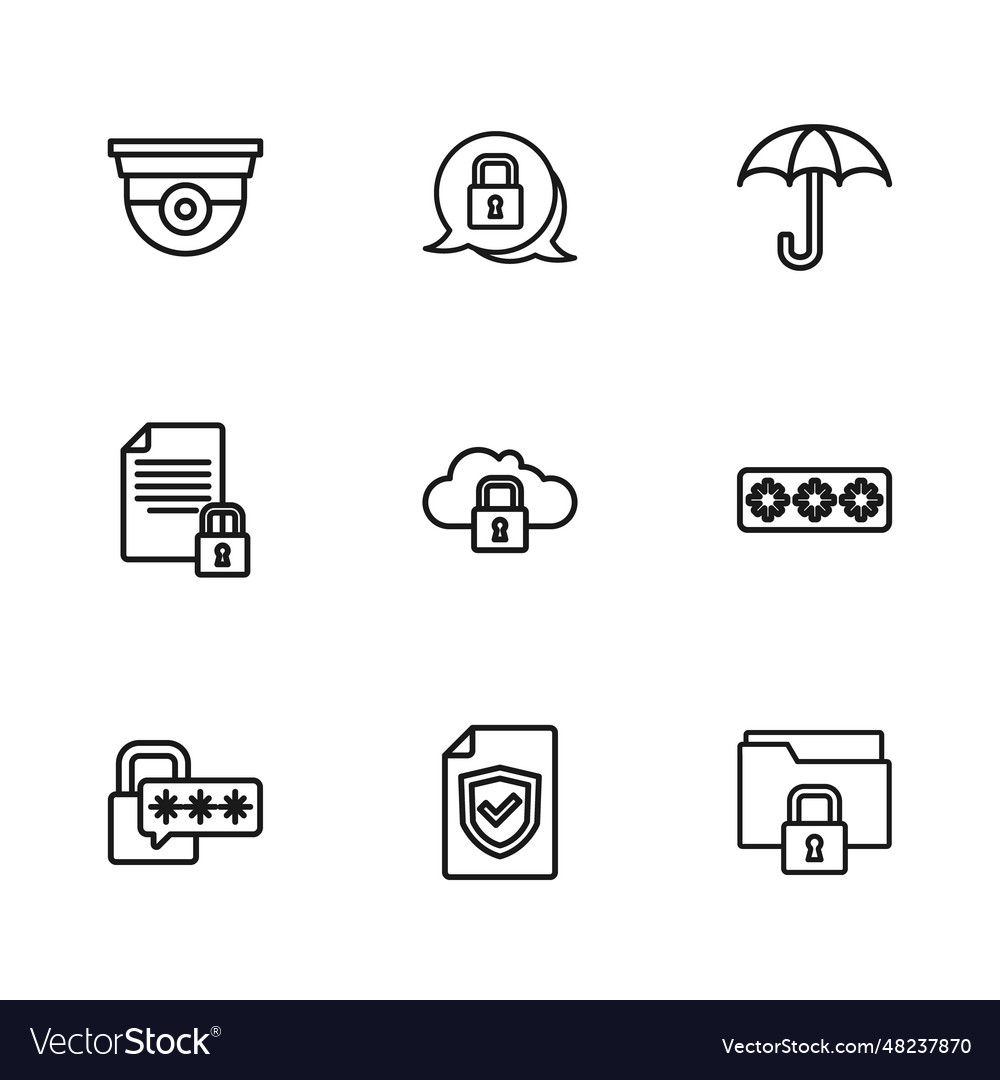 Set line contract with shield password protection