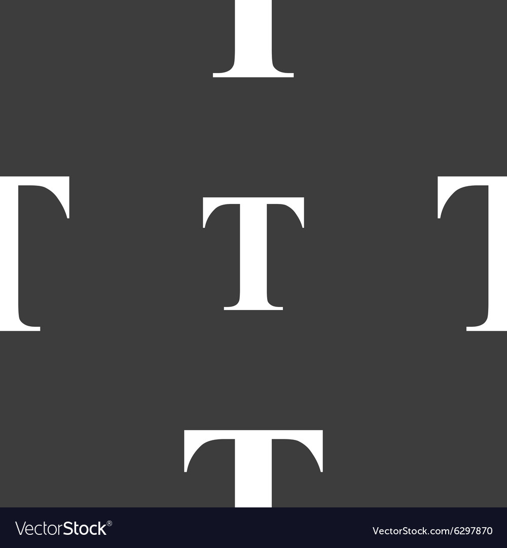 Text edit icon sign seamless pattern on a gray