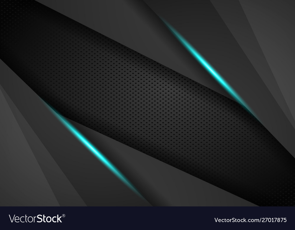 Dark abstract background with overlap layers vector image Dark abstract background with overlap layers