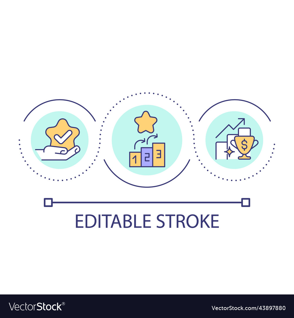 Development Loop Icon - Strategy & Success