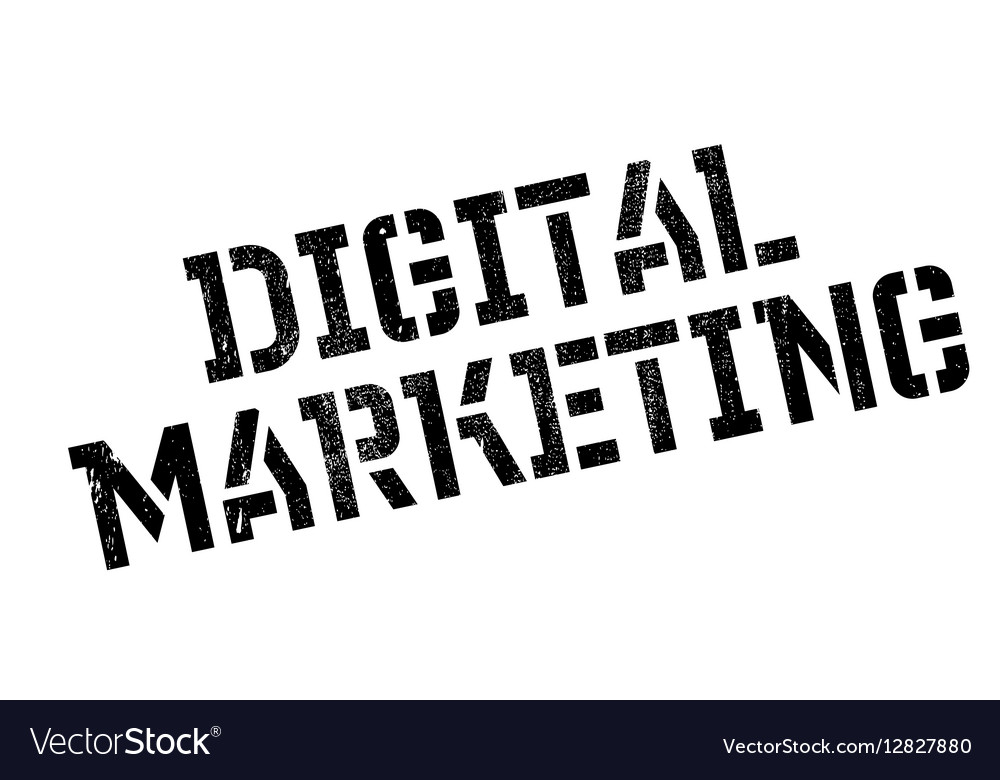 Digital marketing rubber stamp