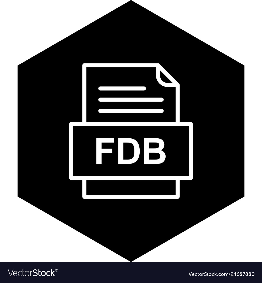 Fdb file document icon