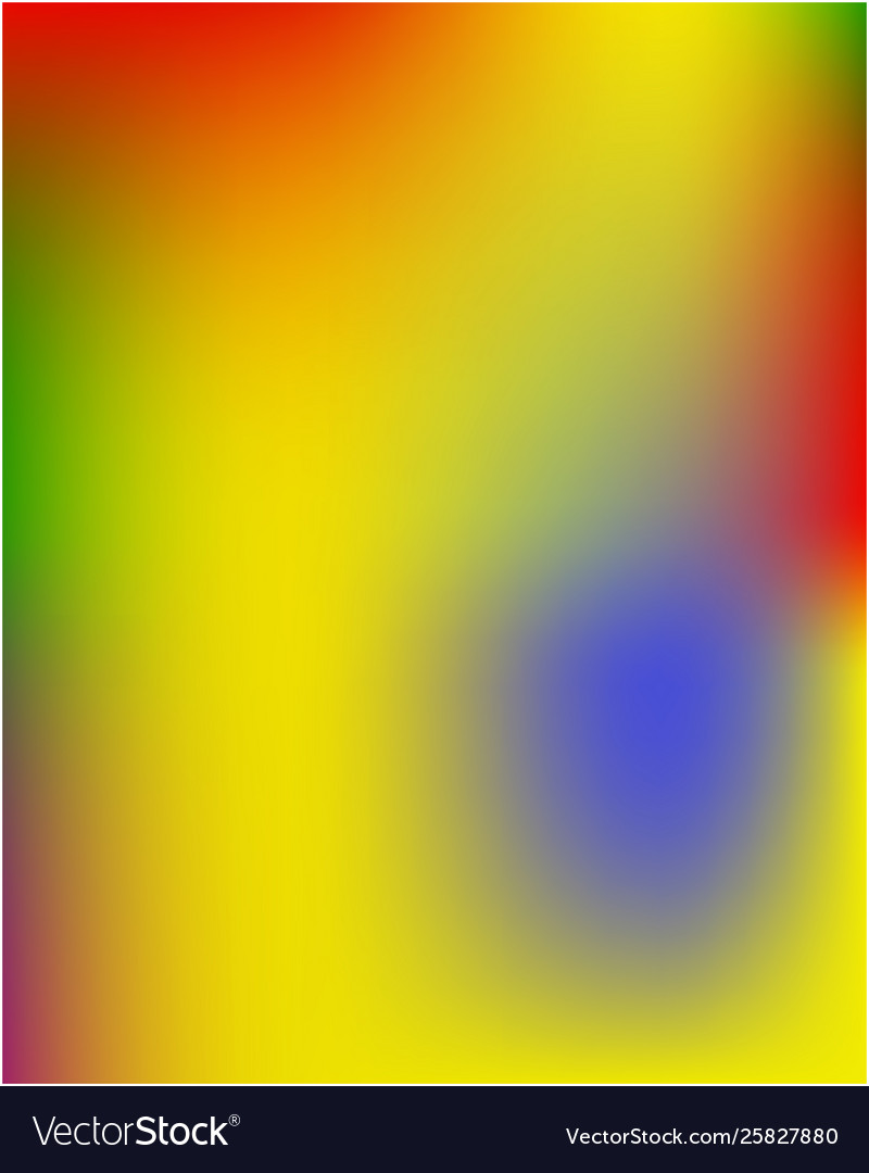 Gradient mesh painted in different colors