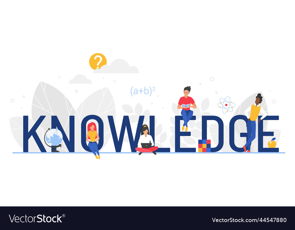 Knowledge word concept online courses and reading