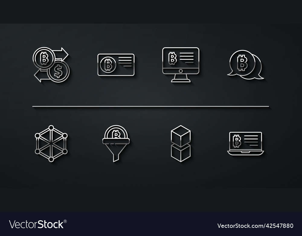 Set line cryptocurrency exchange blockchain