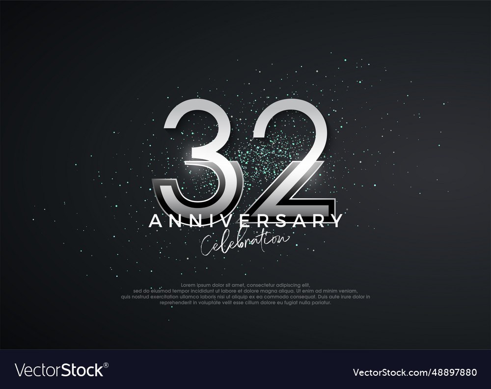 Simple and elegant numbers 32nd anniversary