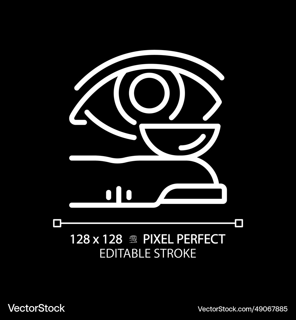 2d customizable simple thin linear white contact Vector Image