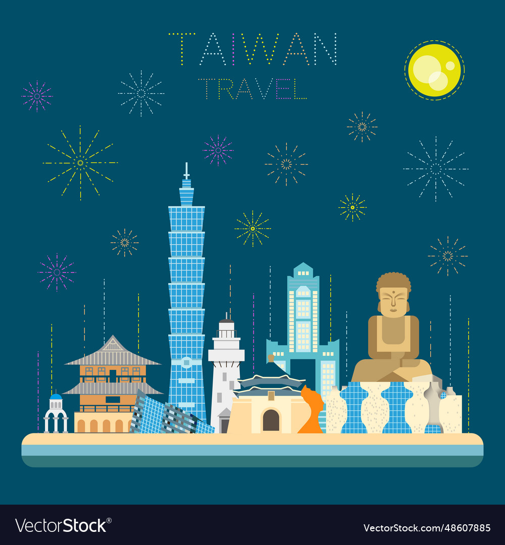 Taiwan travel poster design