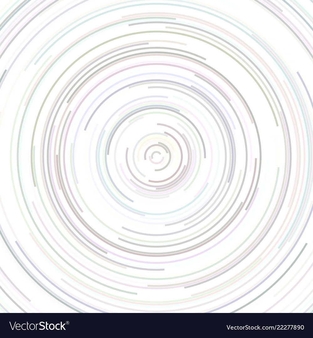 Abstract circular background from half rings