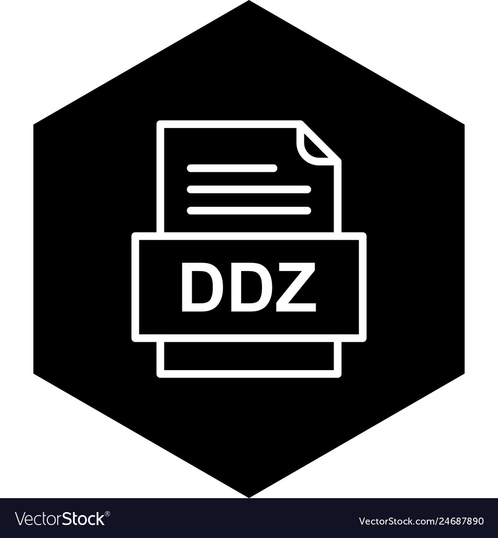 Ddz file document icon
