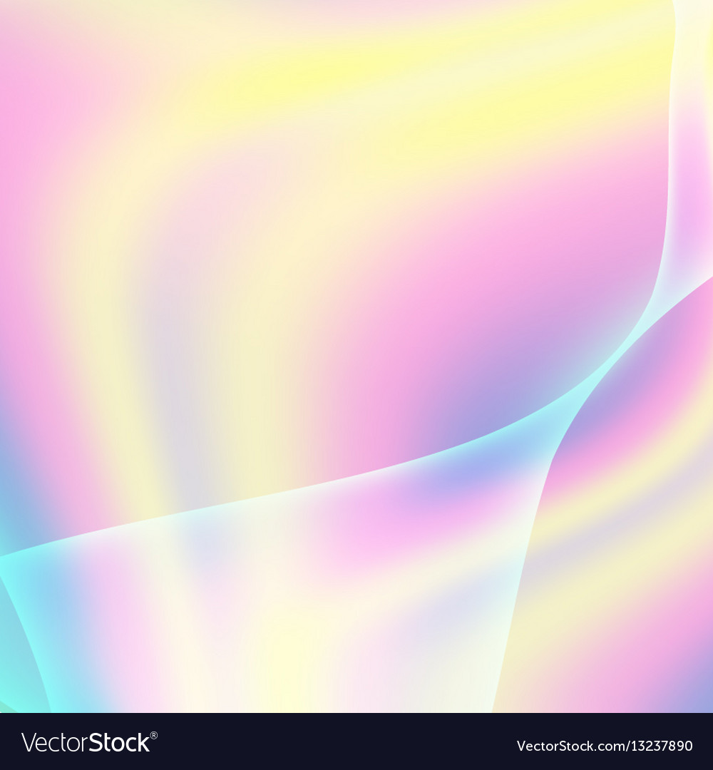 Fluid iridescent multicolored background