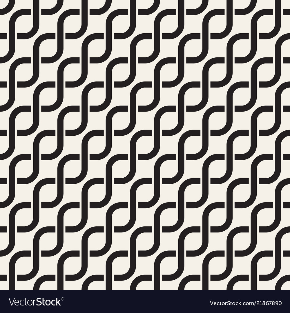 Geometric Line Tiling Pattern