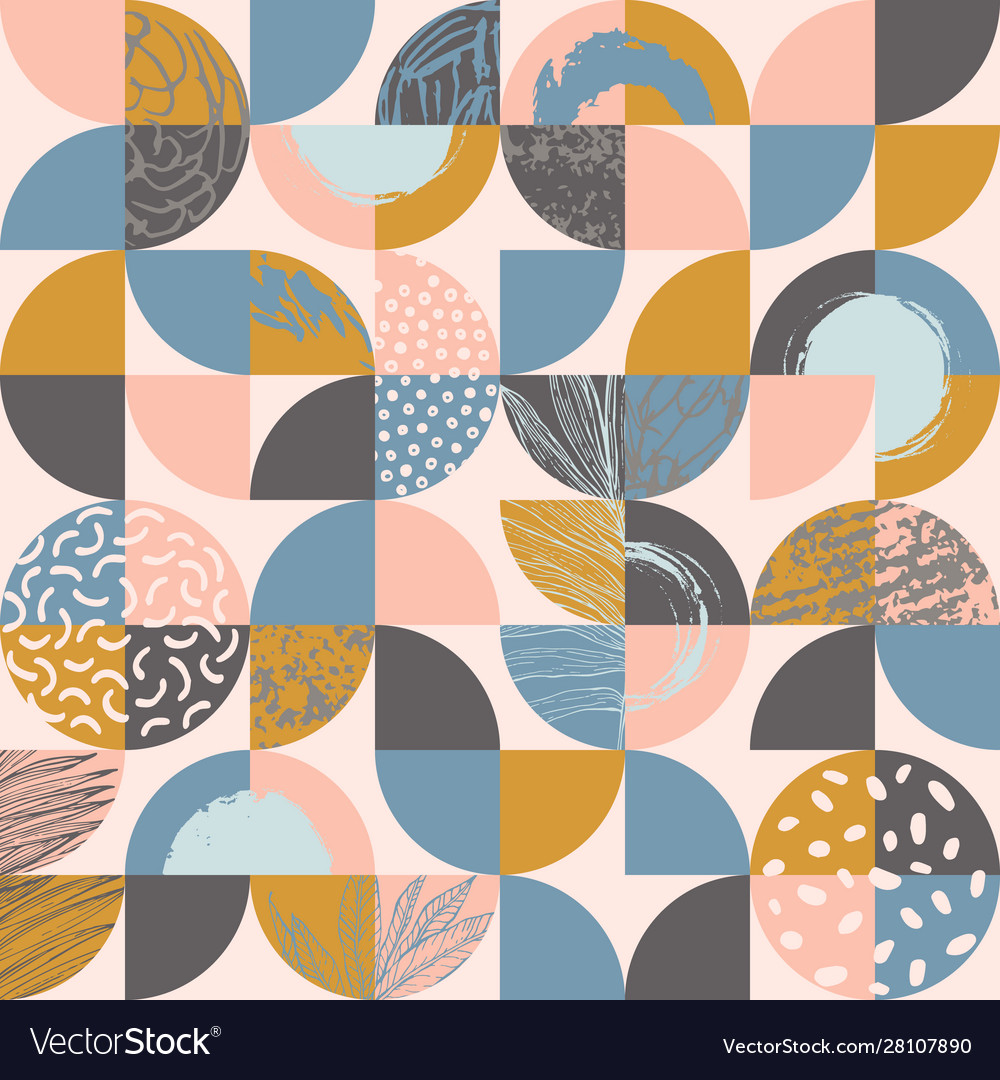 Retro Geometric Pattern