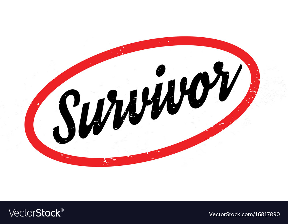 Survivor rubber stamp