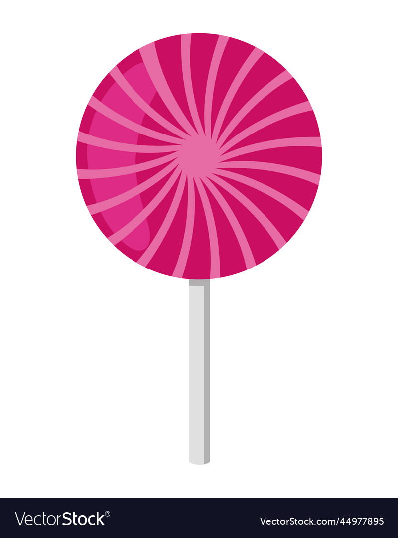 Candy in stick Royalty Free Vector Image - VectorStock