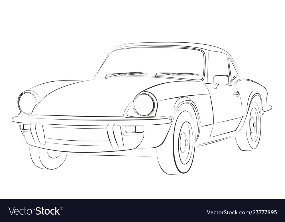 Car sketch