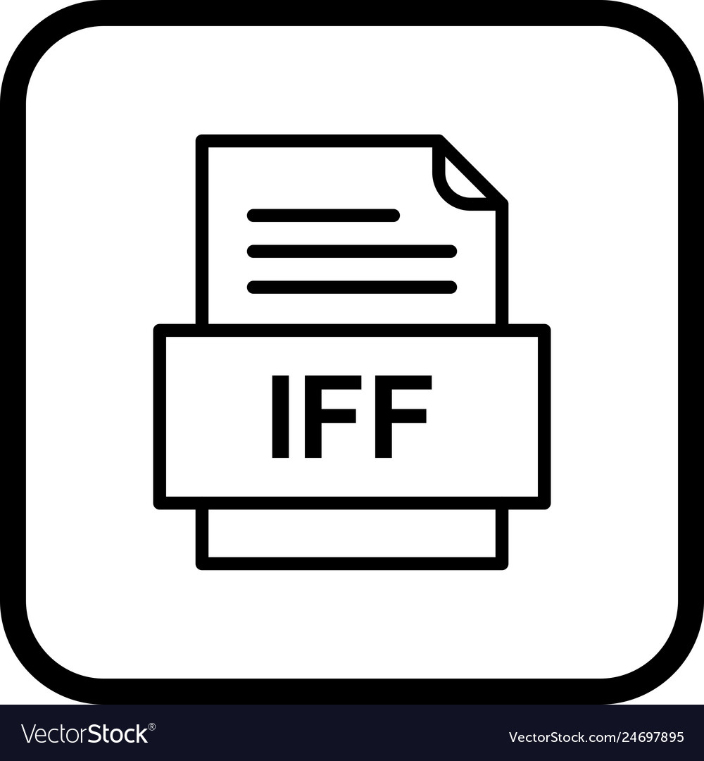 Iff file document icon