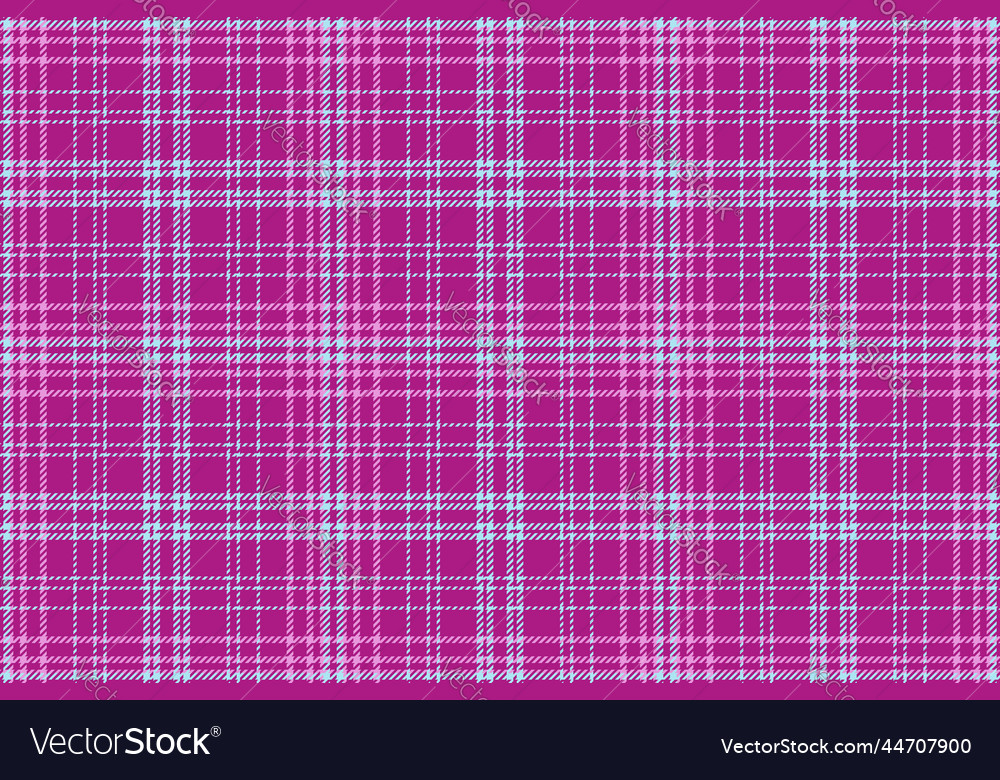 Check tartan fabric background pattern plaid Vector Image