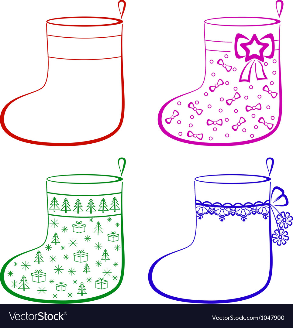 Christmas stockings set