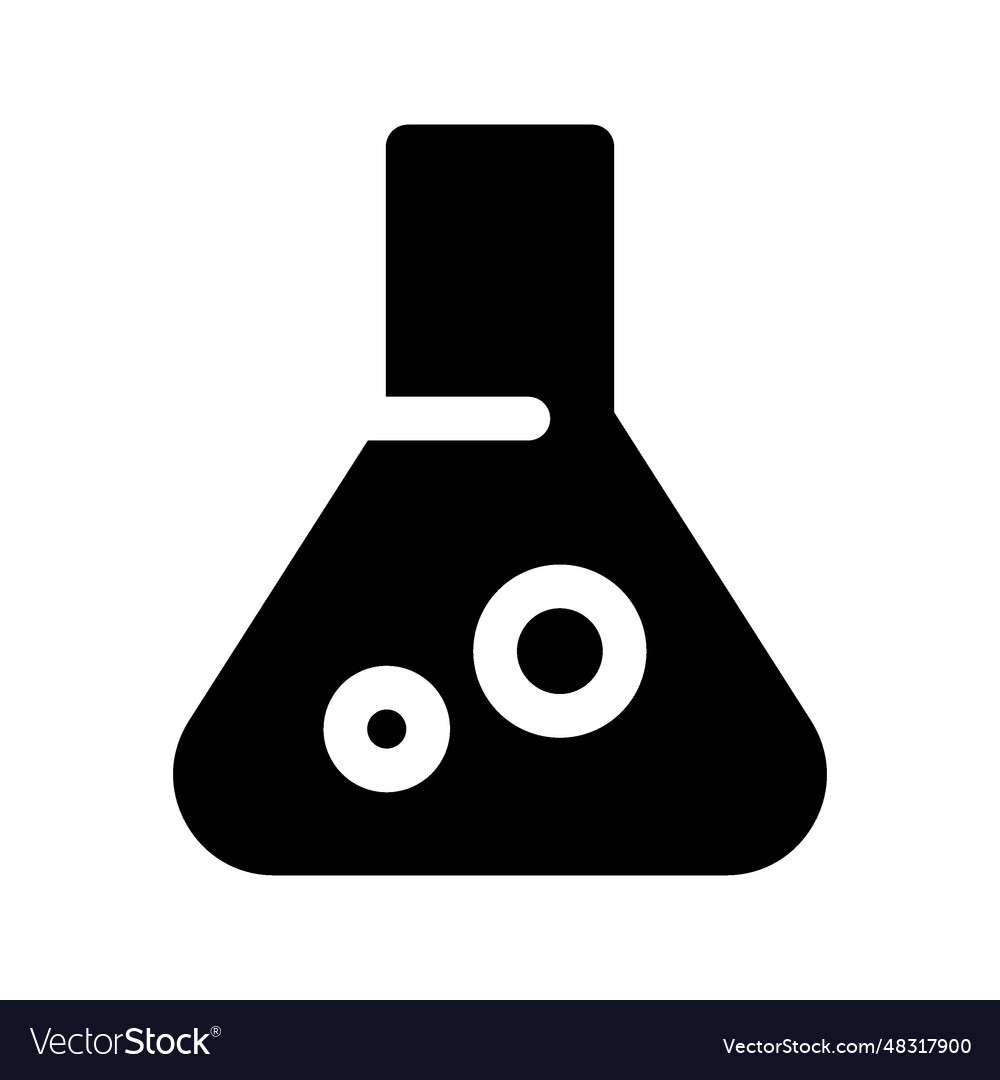 Flask icon Vector Image Flask icon