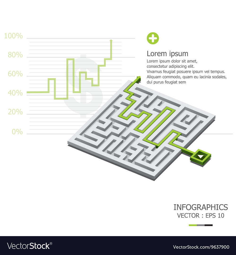 Maze design template