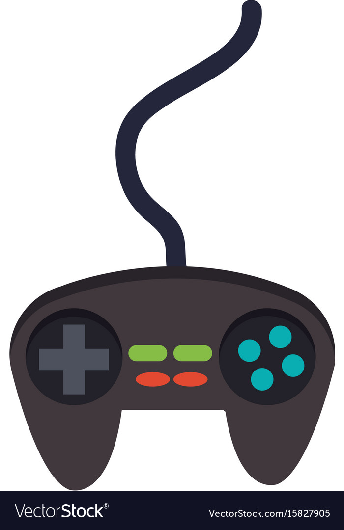 Gamepad icon joystick for game console