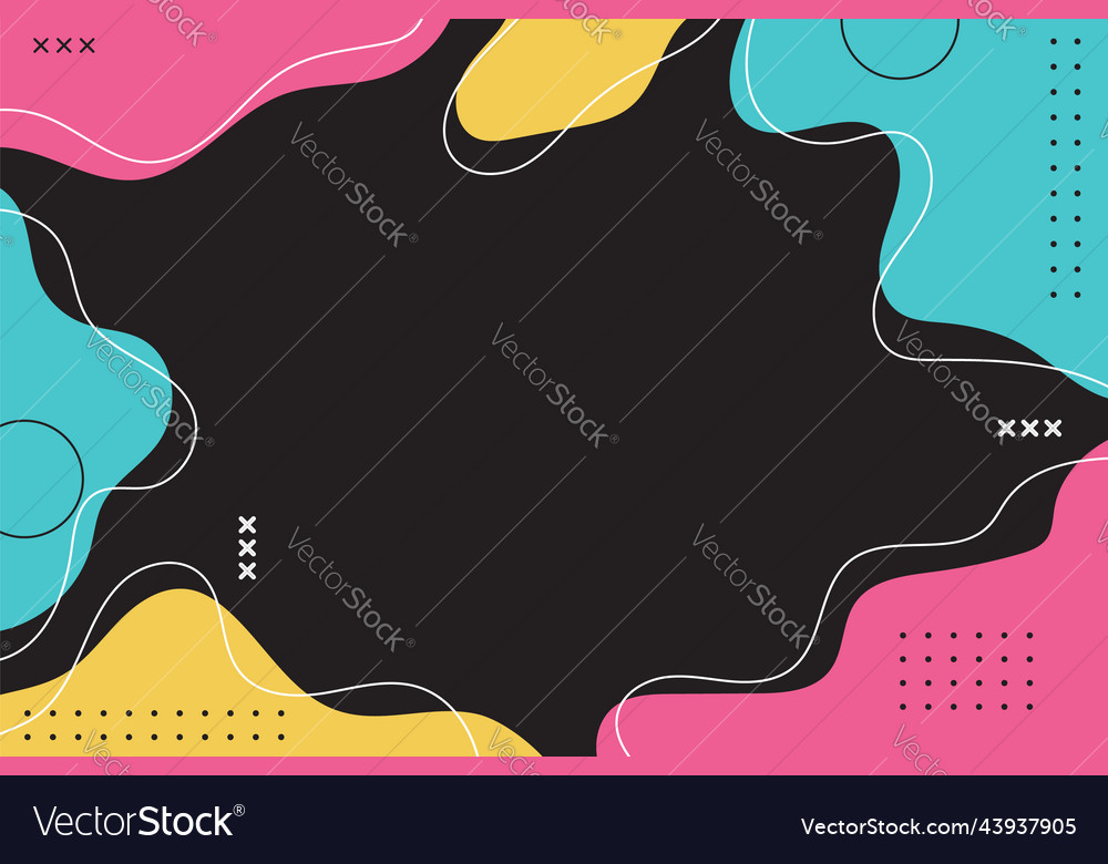 Modern colorful gradient abstract shapes