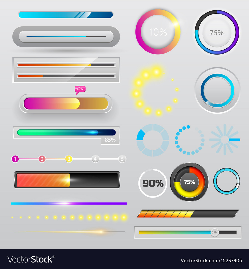 Progress loading bar indicators download