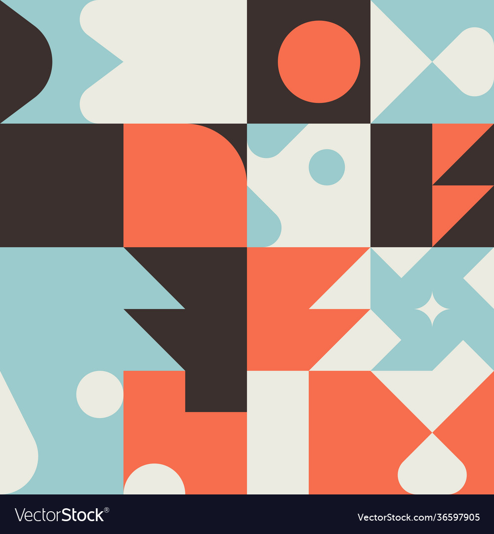 Scandinavian artwork pattern design