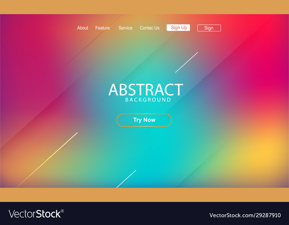Abstract blurred background gradient vector image Abstract blurred background gradient