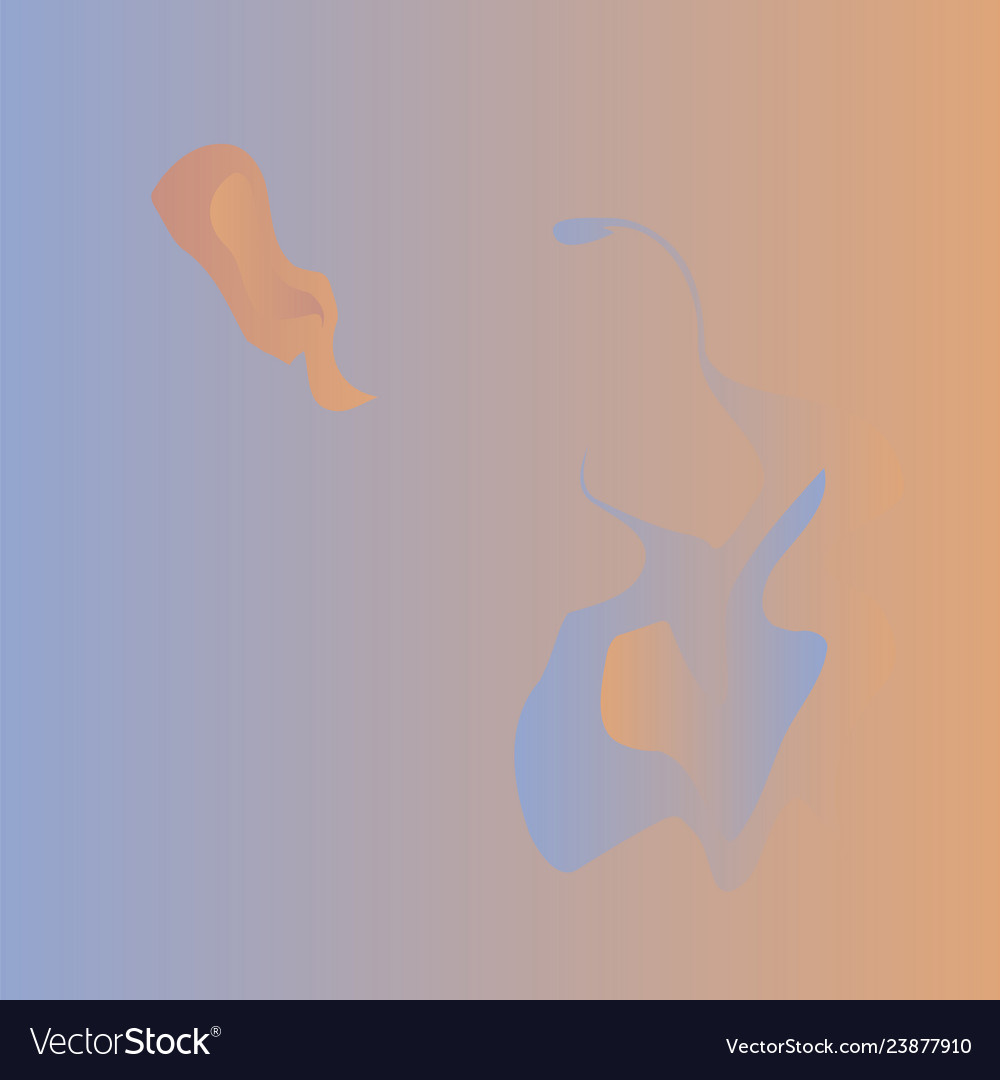 Abstract Gradient Color Blot Background