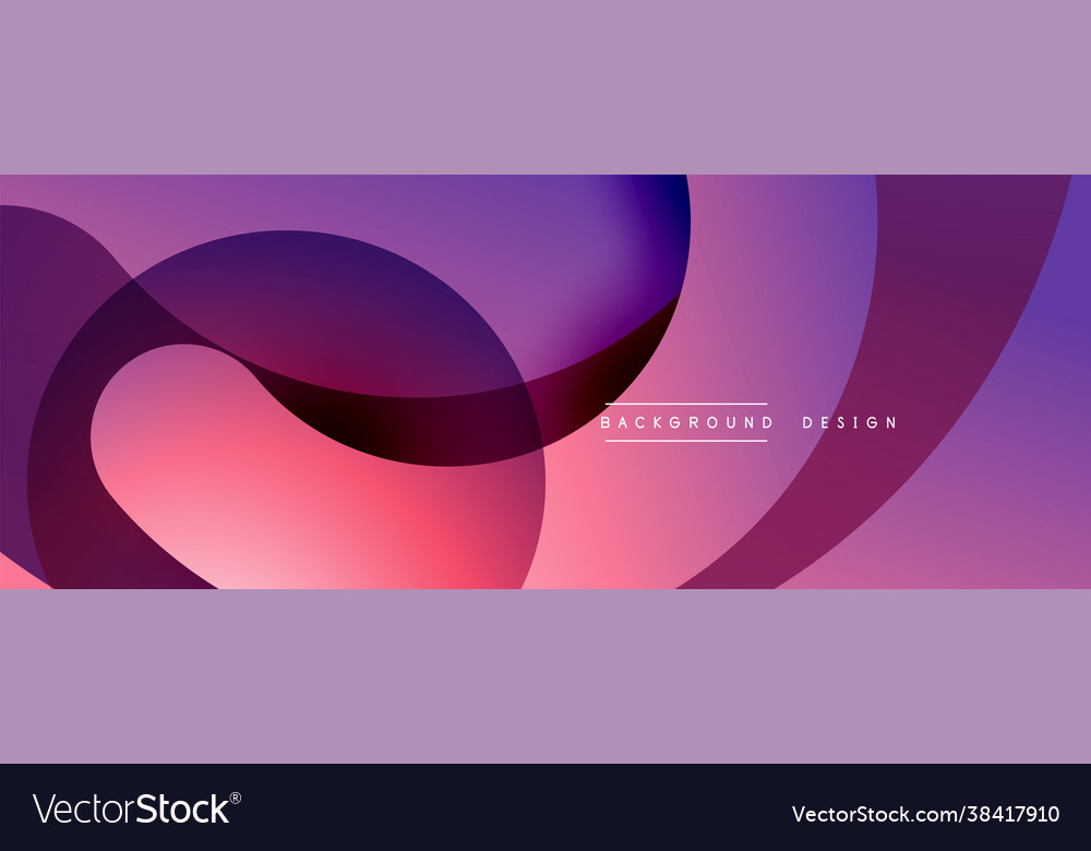 Abstract overlapping lines and circles geometric Vector Image Abstract overlapping lines and circles geometric