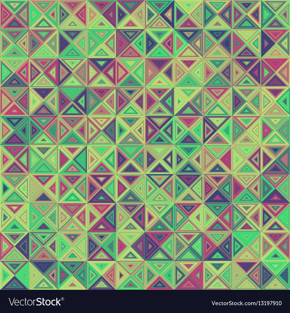 Abstract striped triangle mosaic background design